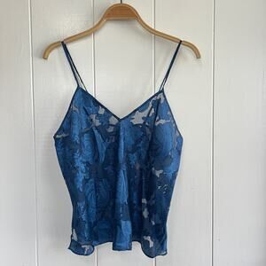 VTG SECRET TREASURES Women’s Large Floral Lace Tank Top